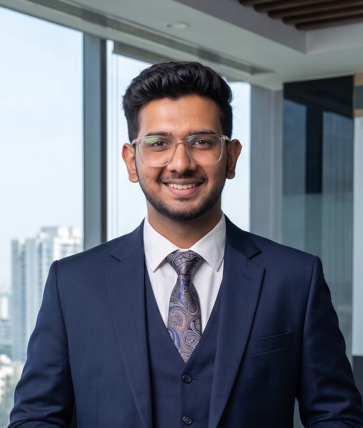 Portrait of Sanket from the Pavlin Tech team
